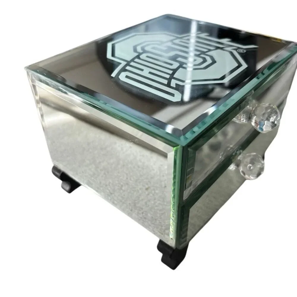 Ohio State 2 Drawer Mirrored Jewelry Box